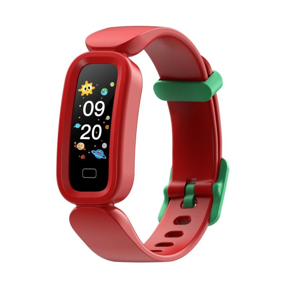 S90 Sleep Monitoring Bluetooth Sports Pedometer Smart Bracelet(Red)