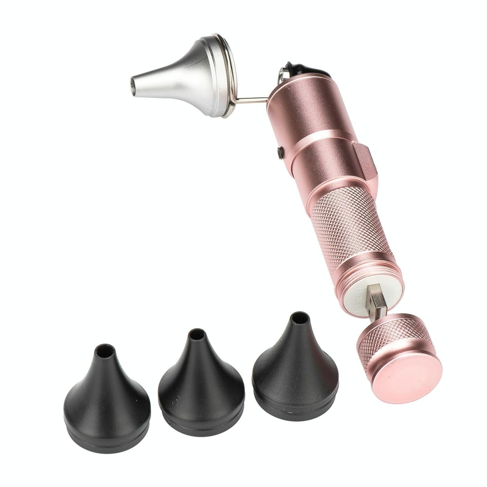 Ear Cleaning Hand Lamp USB Charging Otoscope(Rose Gold)