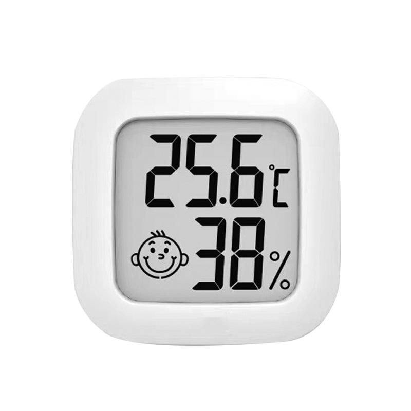 Temperature And Humidity Measuring Baby Room Temperature Meter(White)