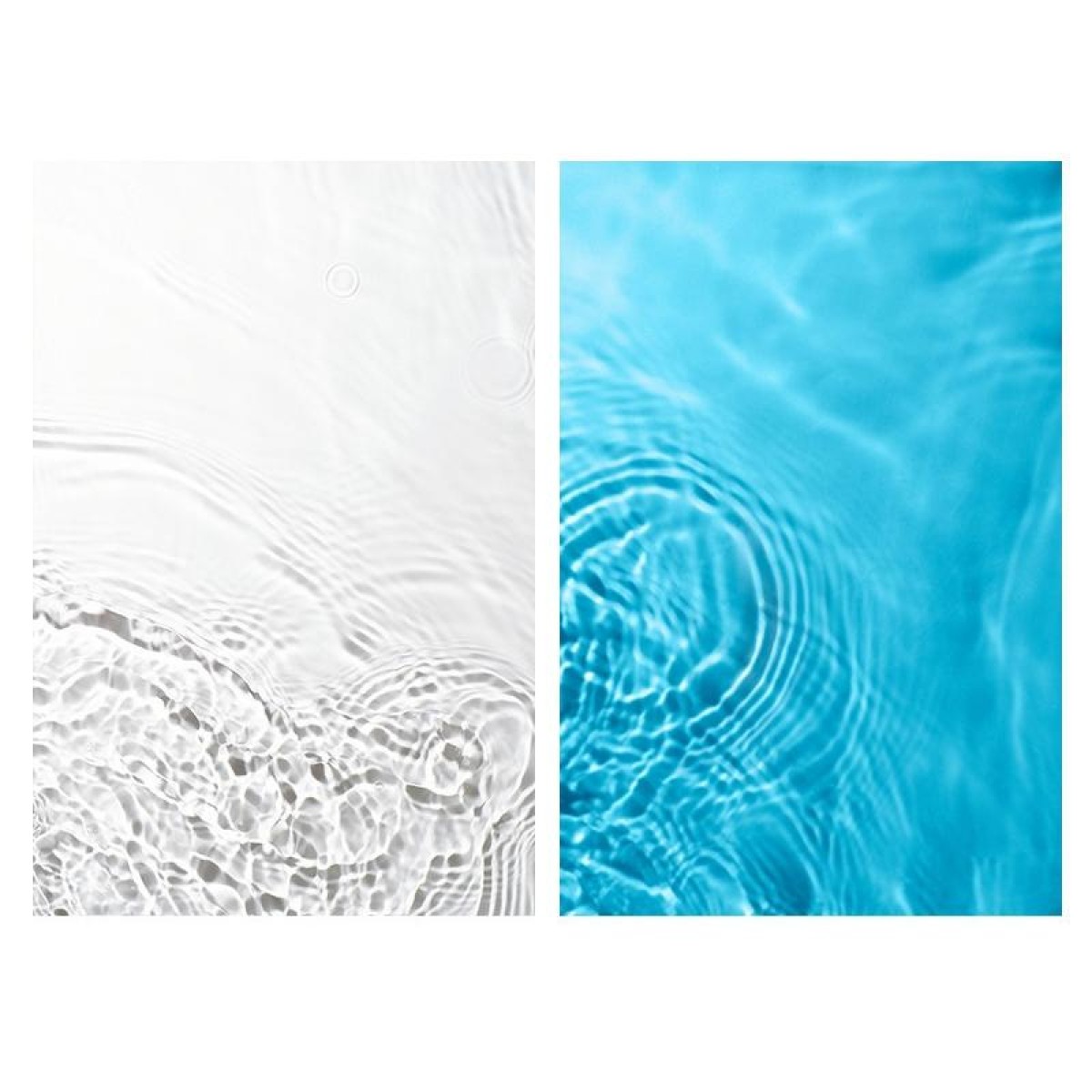 3D Stereo Double-Sided Photography Background Paper(Water Ripple)