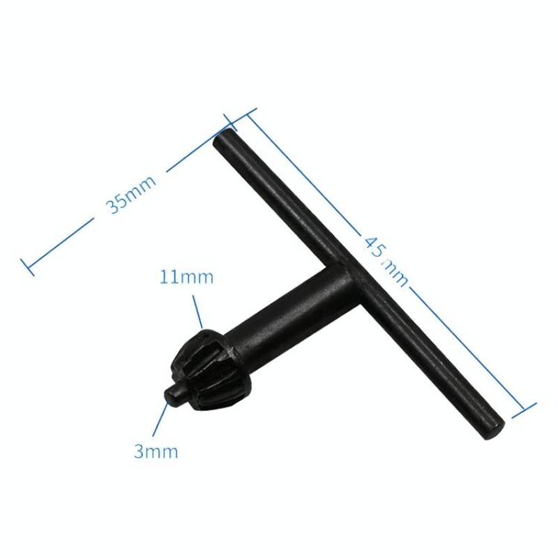 10 PCS 0.3-4mm Hand Electric Drill Key Wrench