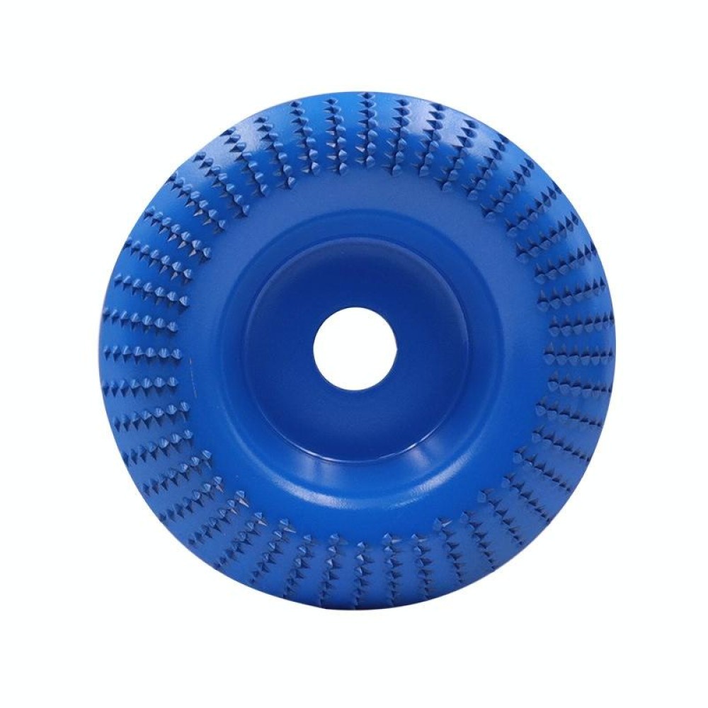 Woodworking Sanding Plastic Stab Discs Hard Round Grinding Wheels For Angle Grinders, Specification: 100mm Blue Curved
