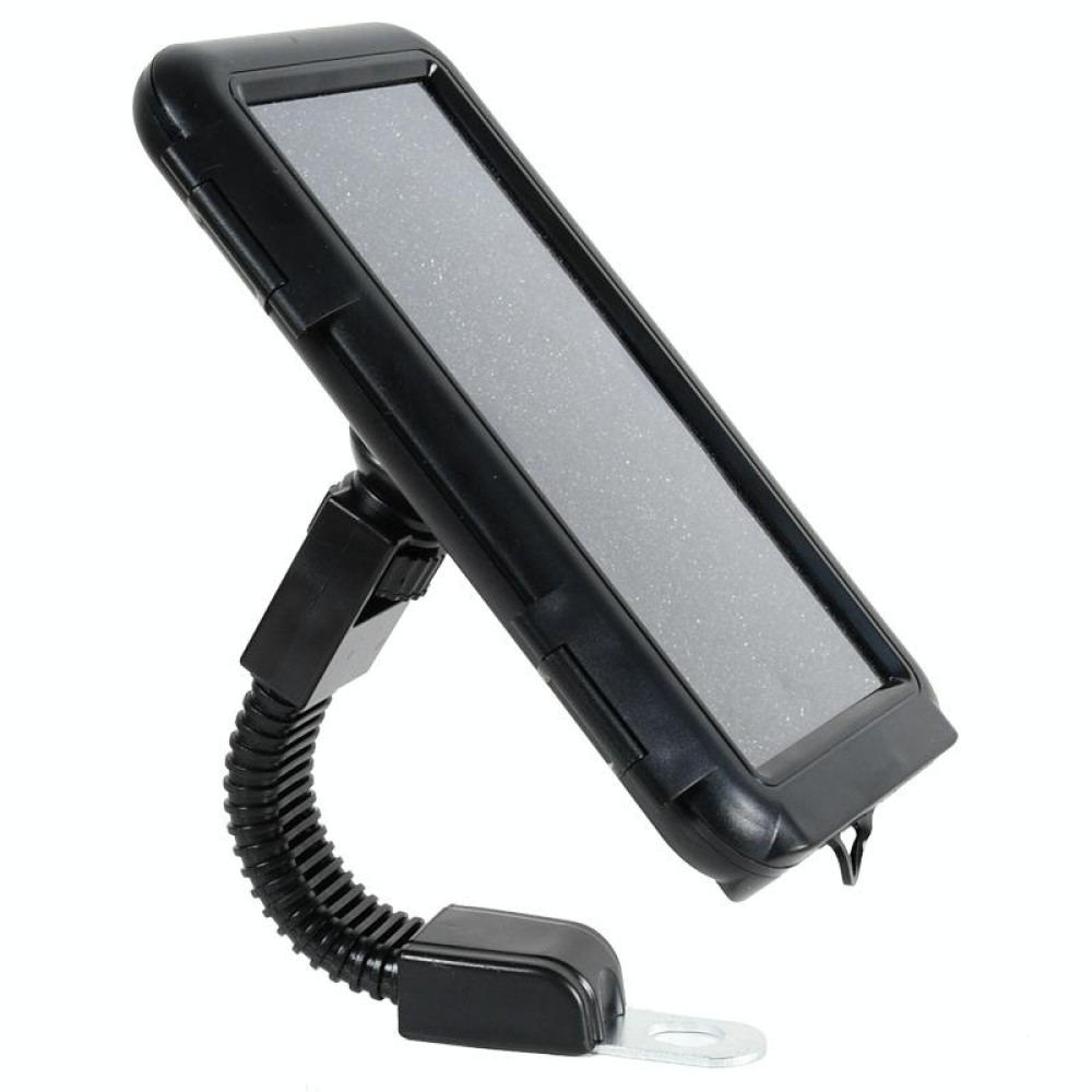 Motorcycle Bicycle Waterproof Mobile Phone Holder, Style: Rearview Mirror (6.5 inch)