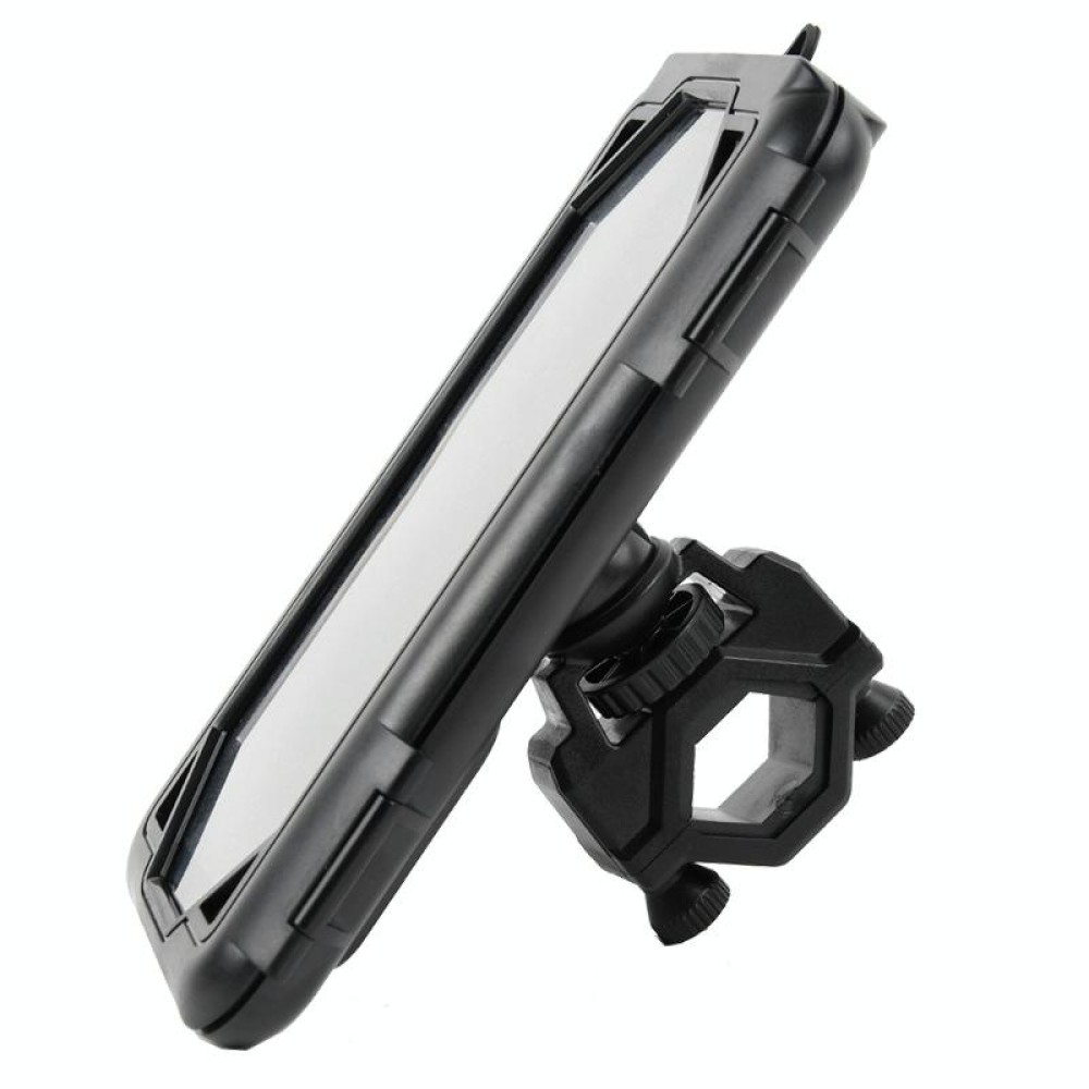 Motorcycle Bicycle Waterproof Mobile Phone Holder, Style: Handlebar (7 inch)