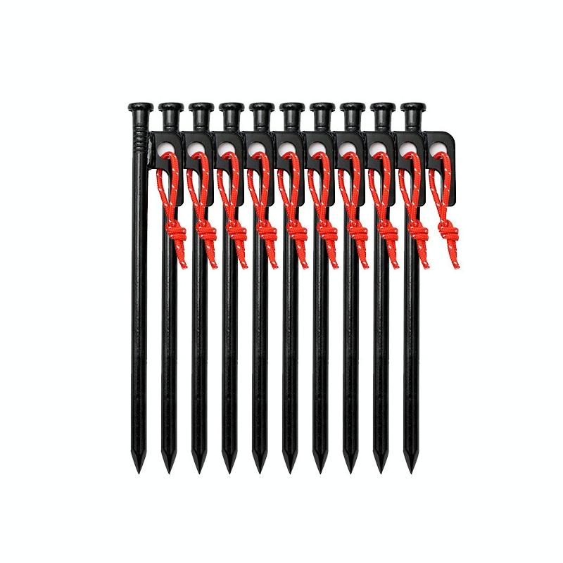 10 PCS 20cm Outdoor Camping Windproof Fixed Canopy Ground Nails
