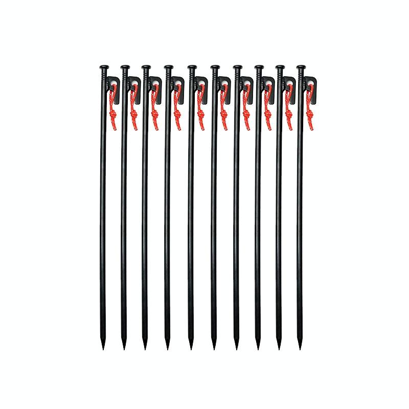 10 PCS 40cm Outdoor Camping Windproof Fixed Canopy Ground Nails
