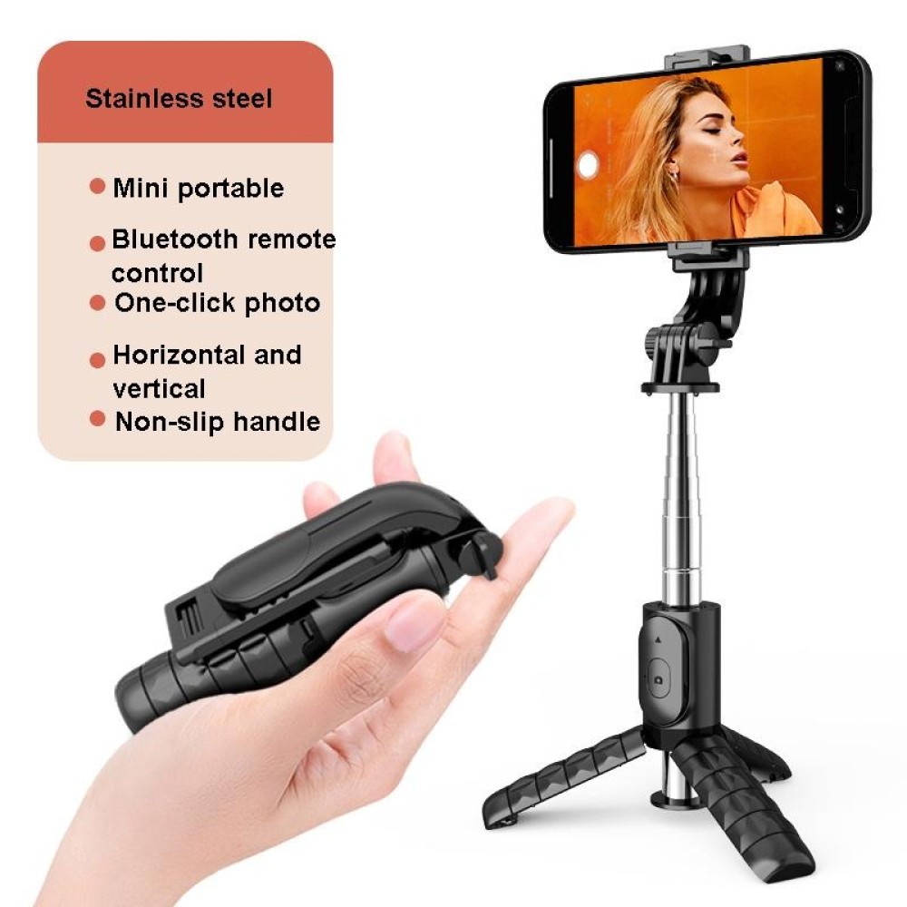 Mini Selfie Stick Integrated Multifunctional Bluetooth Selfie, Specification: Q11 74CM Without Fill Light