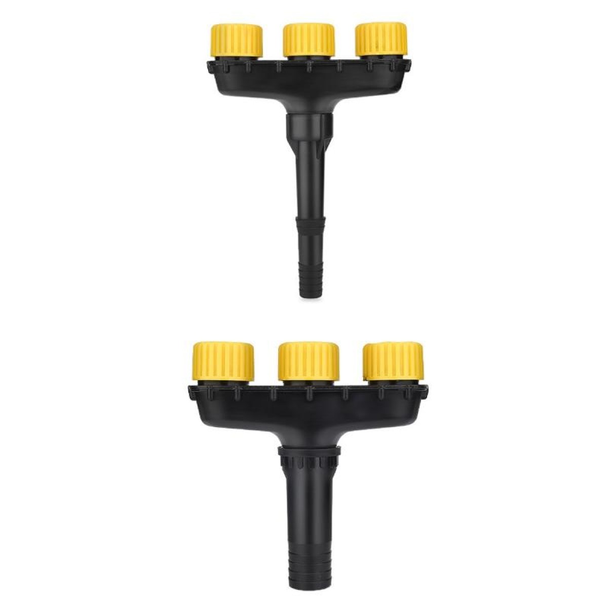 DKSSQ Gardening Watering Sprinkler Nozzle, Specification: 3 Head with 1 inch/1.2 inch Interface