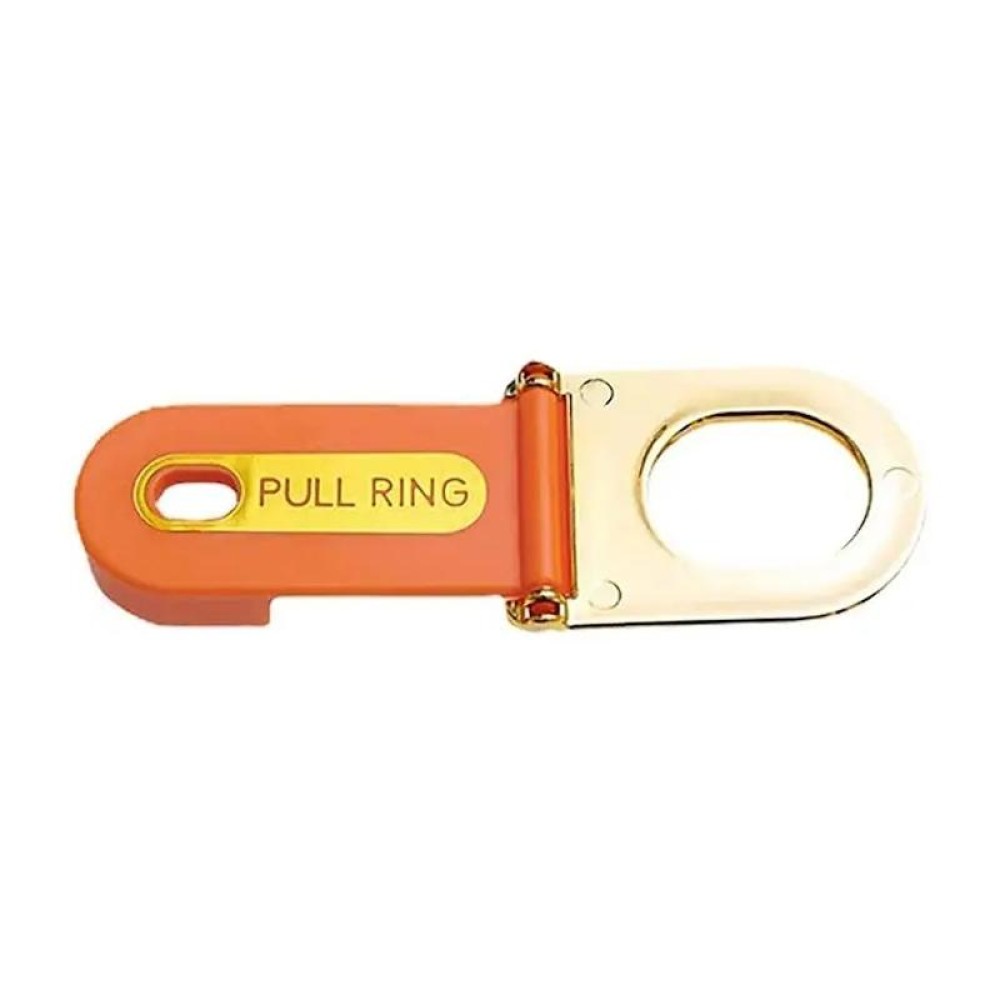 Multifunctional Pull Ring Toilet Lid Lifter(Orange)