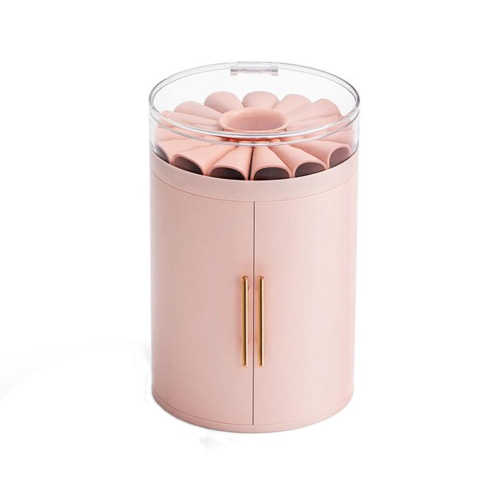 HZ03 Five-Layer Multifunctional Jewelry Storage Box(Pink)