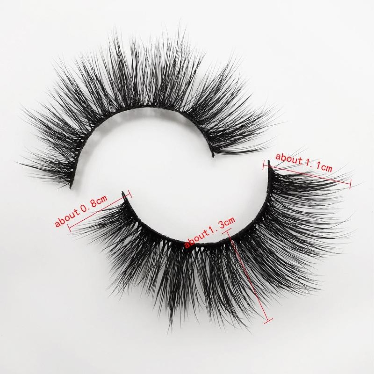 ShidiShangpin 3D Mink False Eyelashes Natural Three-Dimensional 7 Pairs Of Eyelashes Set(Thursday)