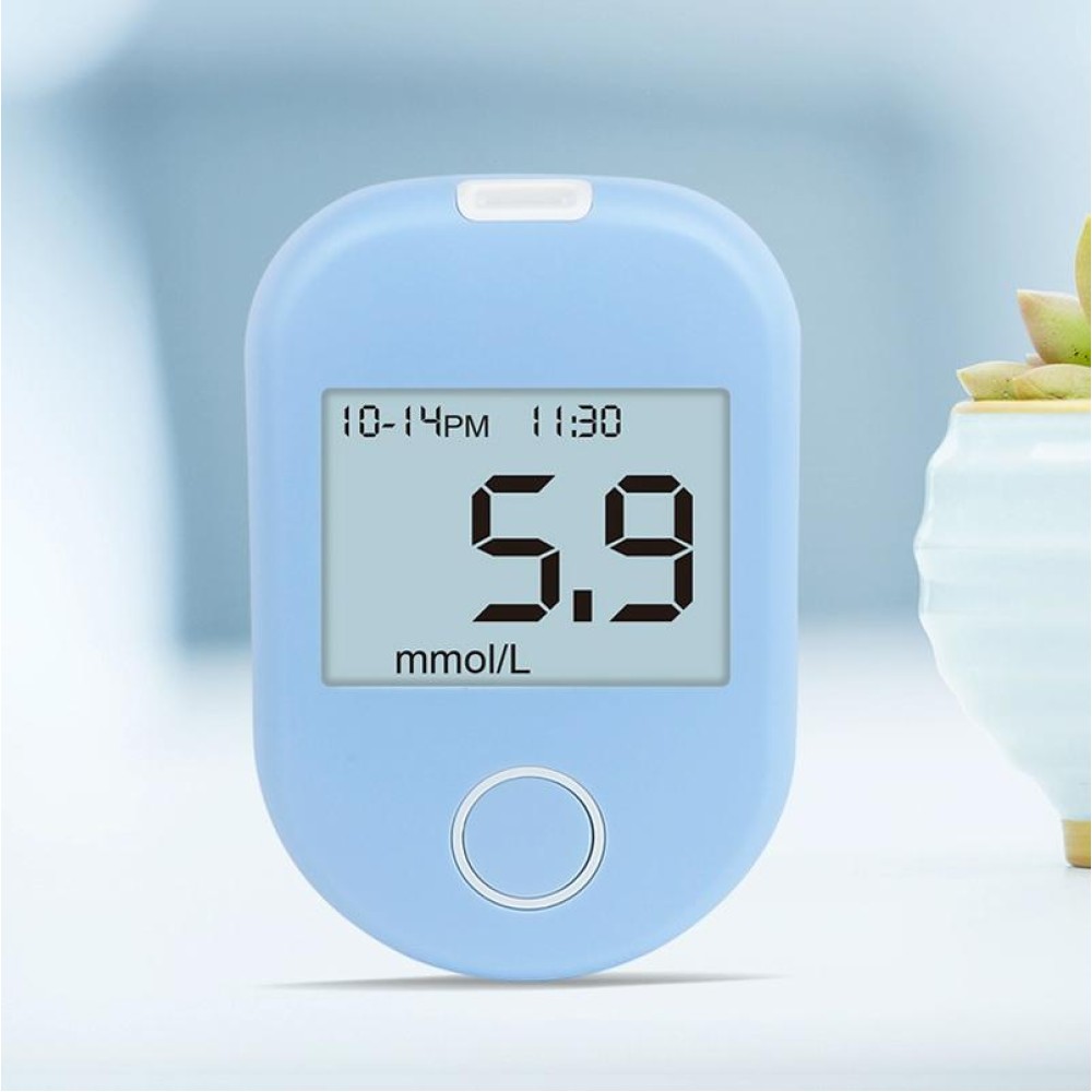 803 LCD Screen Home Automatic Blood Glucose Test, Shape: Set(English Version)