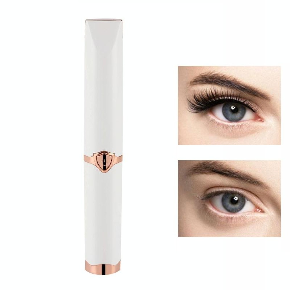 Long-Lasting Styling Smart Electric Eyelash Curler(White)