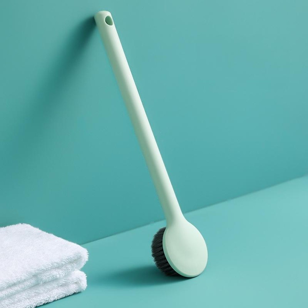 2 PCS Home Long Handle Soft Hair Shower Brush(Mint Green)