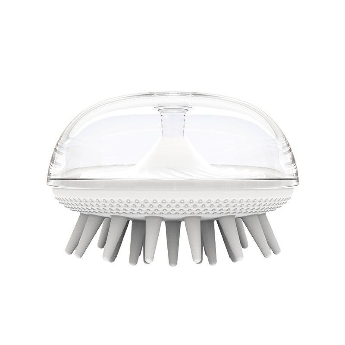 Silicone Head Massage Shampoo Brush(White)