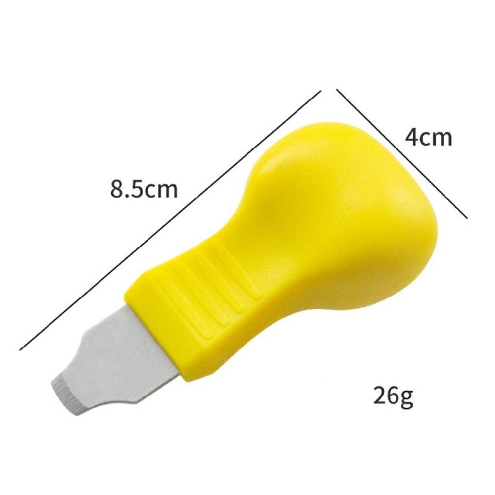 10 PCS Watch Rear Cover Tapping Knife Watch Opener, Style: Yellow Wide Mouth