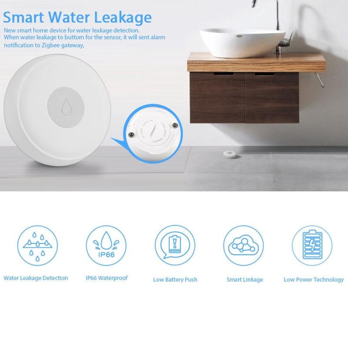 EV-WI-3 Smart Home Water Level Detector