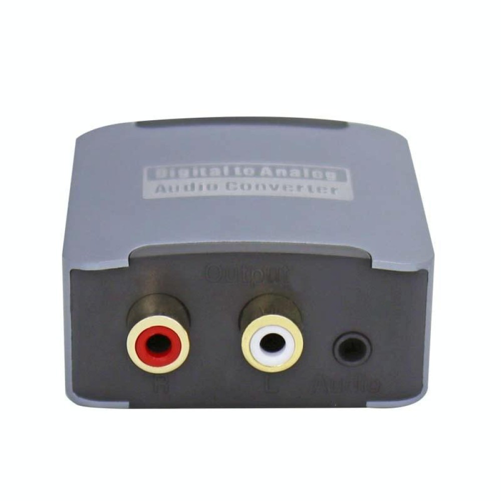 YQ-080 Digital Fiber Optic Coaxial Audio Converter, Interface: Host+USB Power Cable+Fiber Optic Cable
