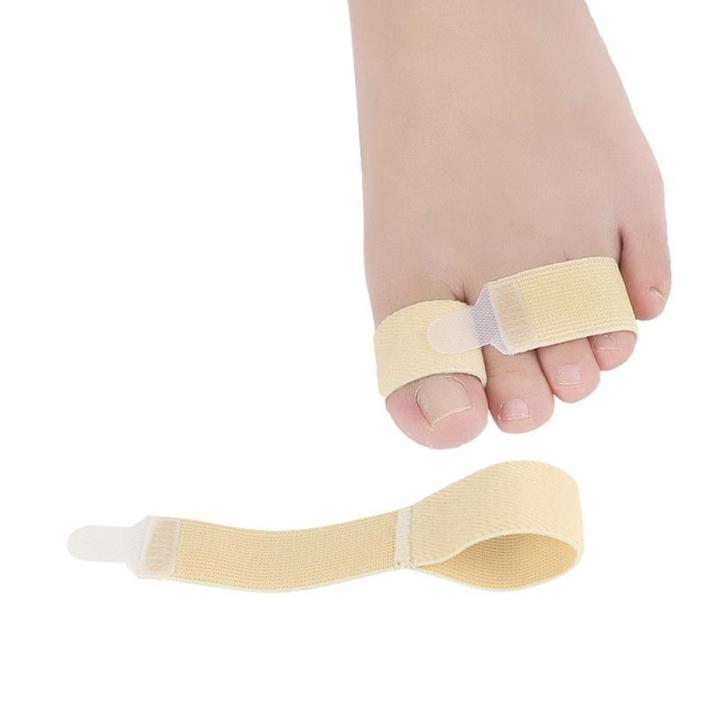 Elastic Toe Belt Finger Splitter(Light Yellow)