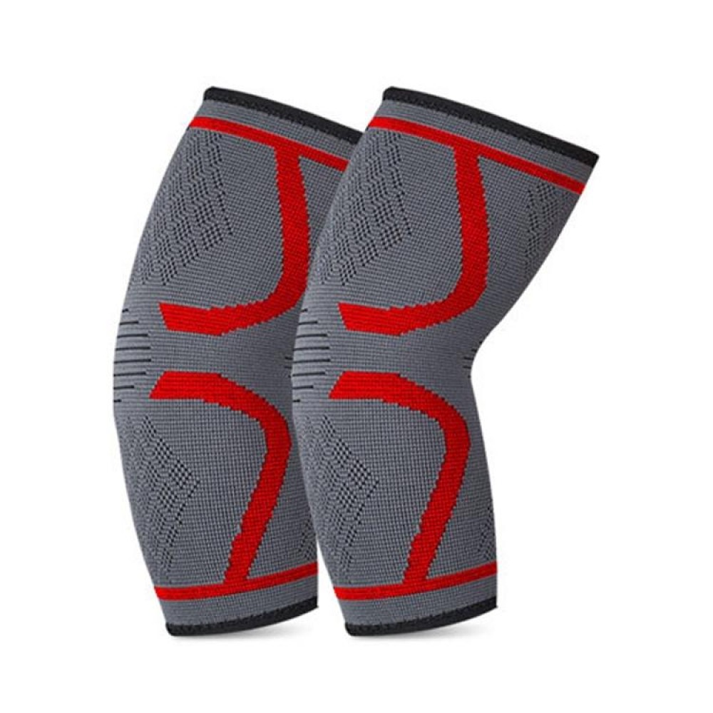 Sports Protective Gear Breathable Sweating Sports Elbow Pads, Size: S (Red)