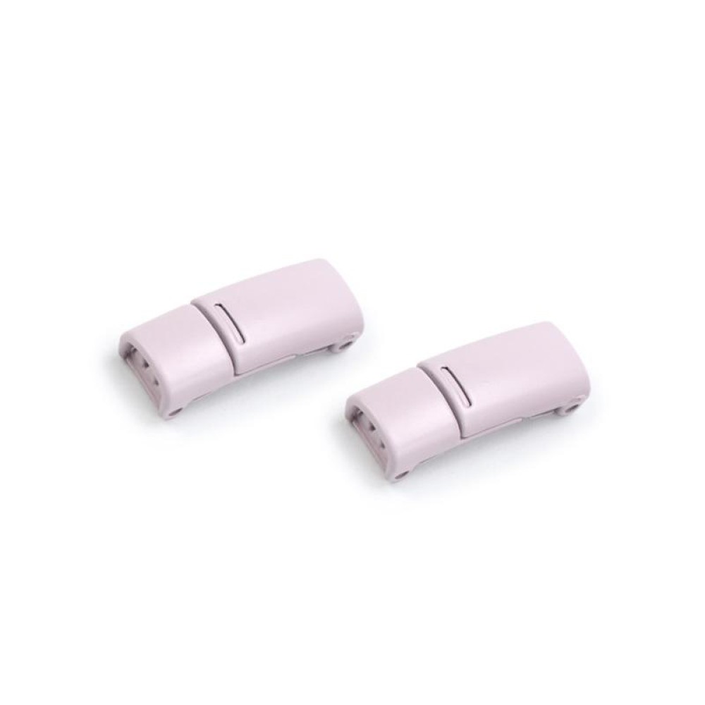 SLK28 Metal Magnetic Buckle Elastic Free Tied Laces, Style: Pink Magnetic Buckle