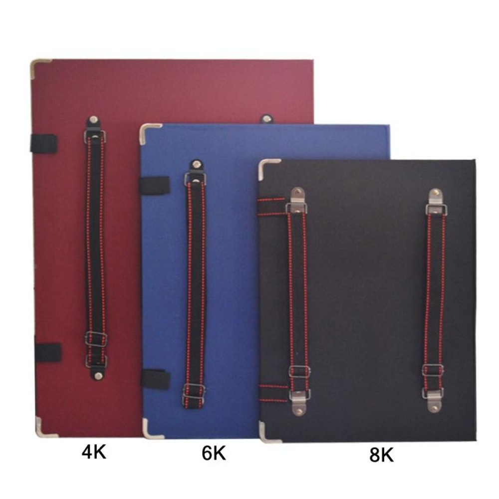 Backpack Portable Waterproof Sketch Clipboard, Specification: 6K (Red)
