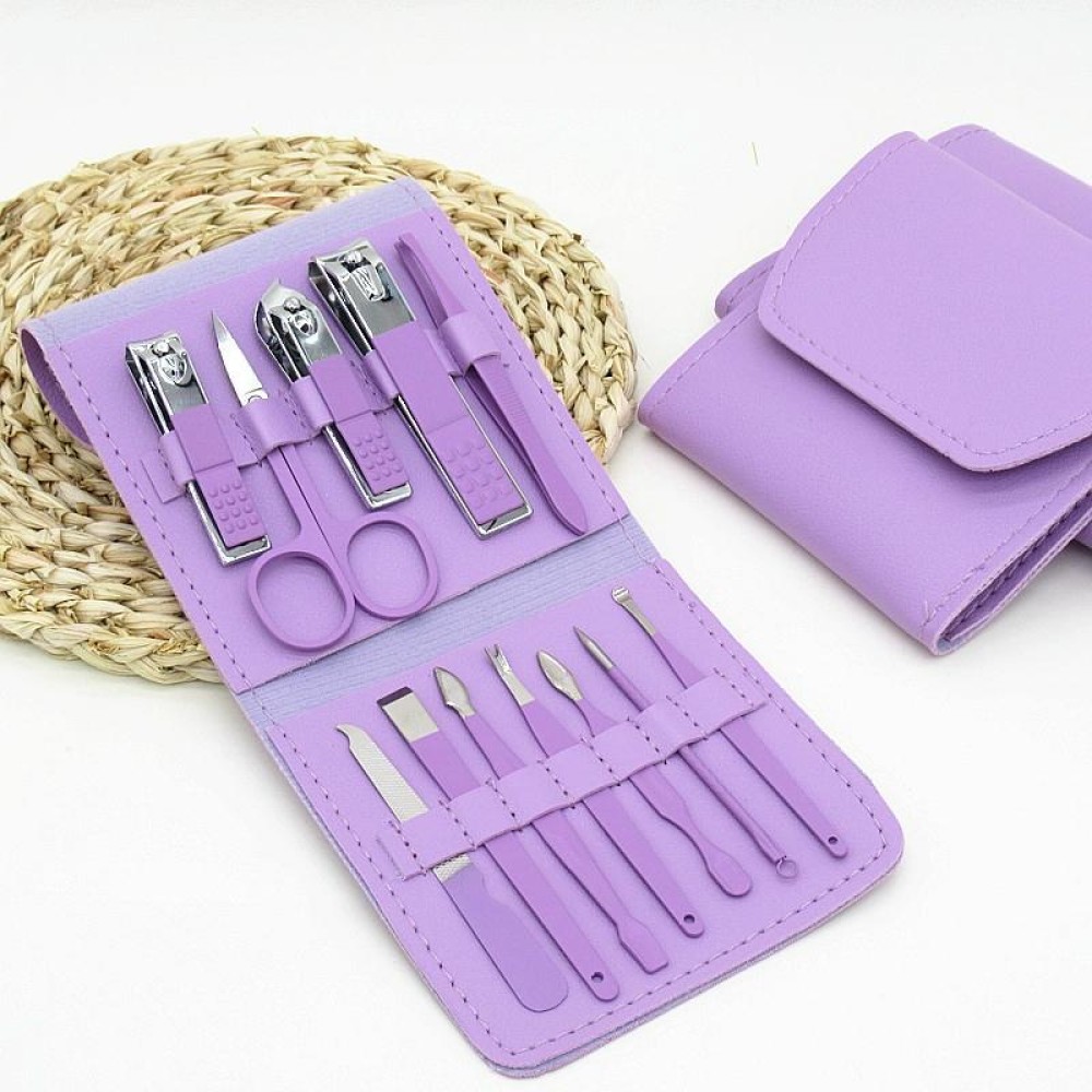 12 in 1 Purple  Convenience Tools Cutting Nails