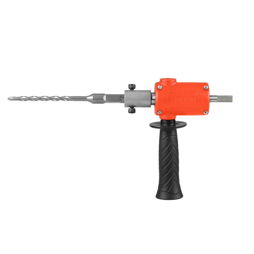 Electric Drill to Electric Hammer Conversion Head Electric Hammer Modification Accessories(Orange)