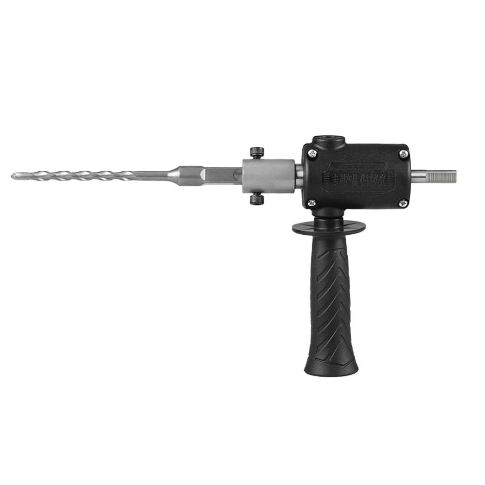 Electric Drill to Electric Hammer Conversion Head Electric Hammer Modification Accessories(Black)
