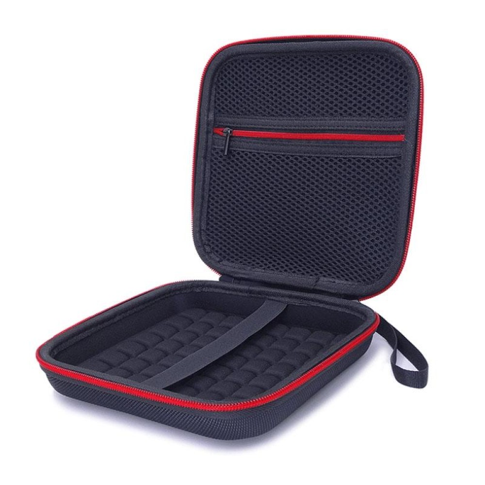 GH1879 Portable Mobile Recorder Hard Case Storage Bag(Black)