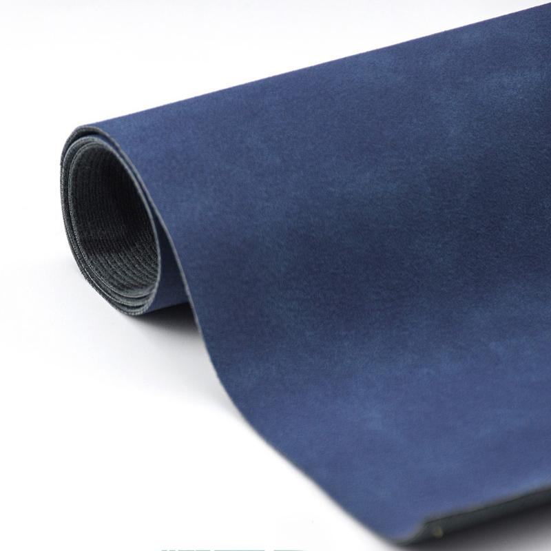50 X 68cm Thickened Waterproof Non-Reflective Matte Leather Photo Background Cloth(Navy Blue)