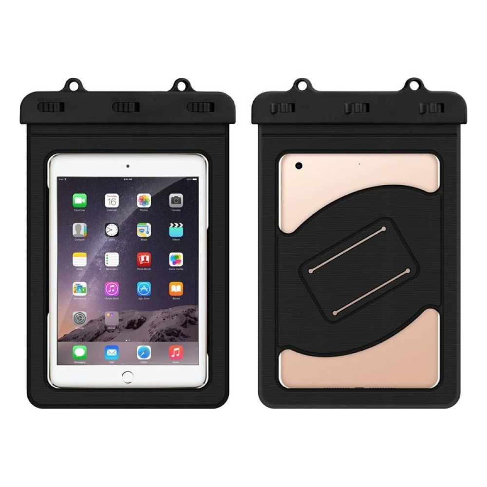PB-01 Tablet PC Waterproof Bag For Below 9 Inches(Black)
