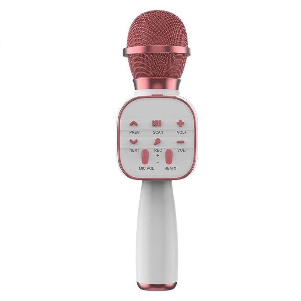 DS813 Live Wireless Bluetooth Microphone(Pink)