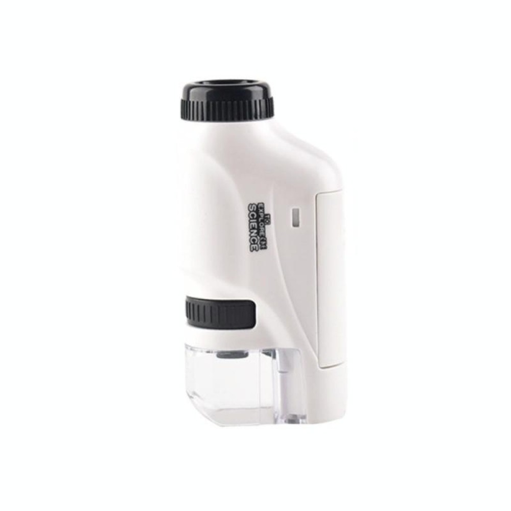 Children Handheld Portable Laboratory Equipment Microscope Toys, Colour: Lite Standard (White)