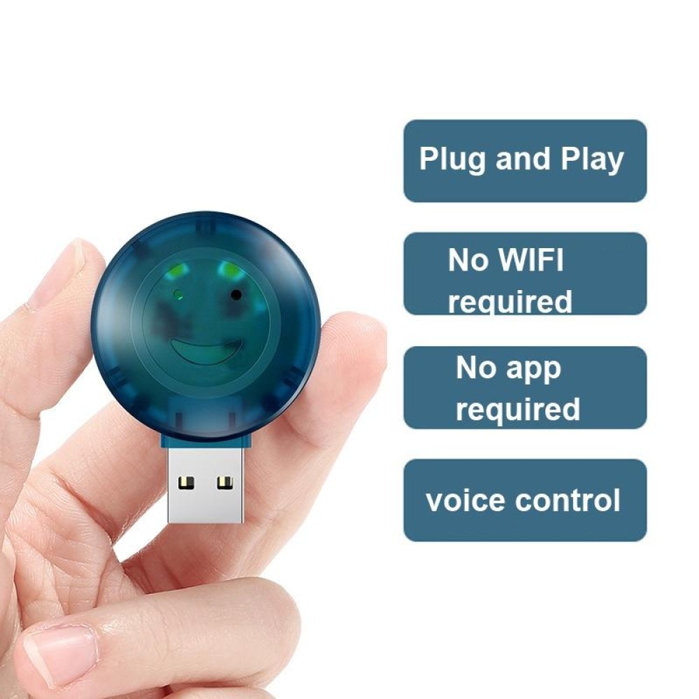 YCZ-008 USB Smart Voice Remote Control Air Conditioner Remote Control With Night Light