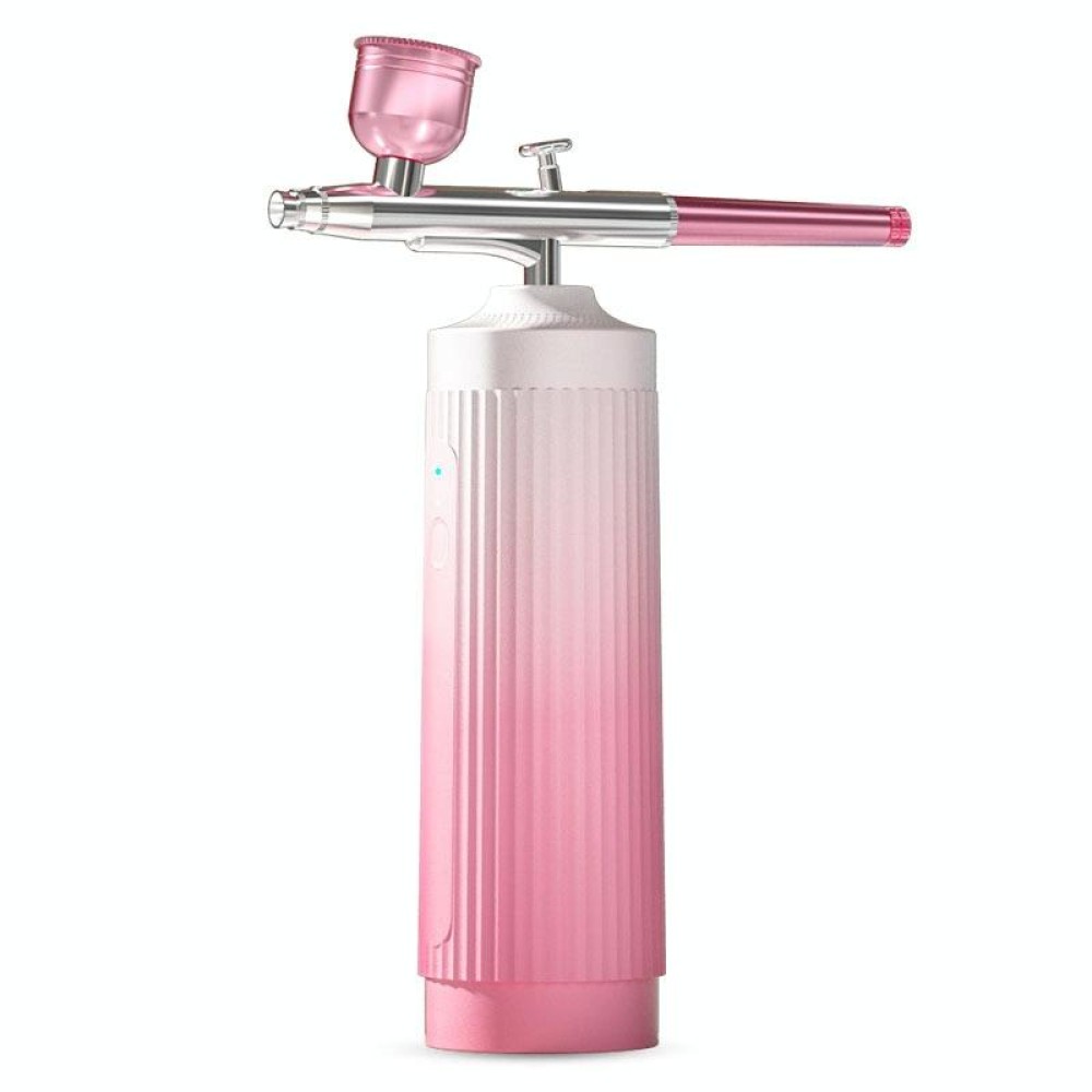 BZ-00370 Oxygen Injector Hydrating Spray Facial Beauty Introducer(Gradient Pink)