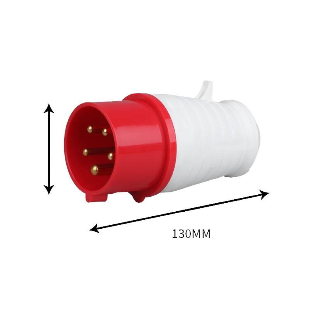 Industrial Plug IP44 Waterproof Aviation Connection Plug, Style: 5 Core 16A
