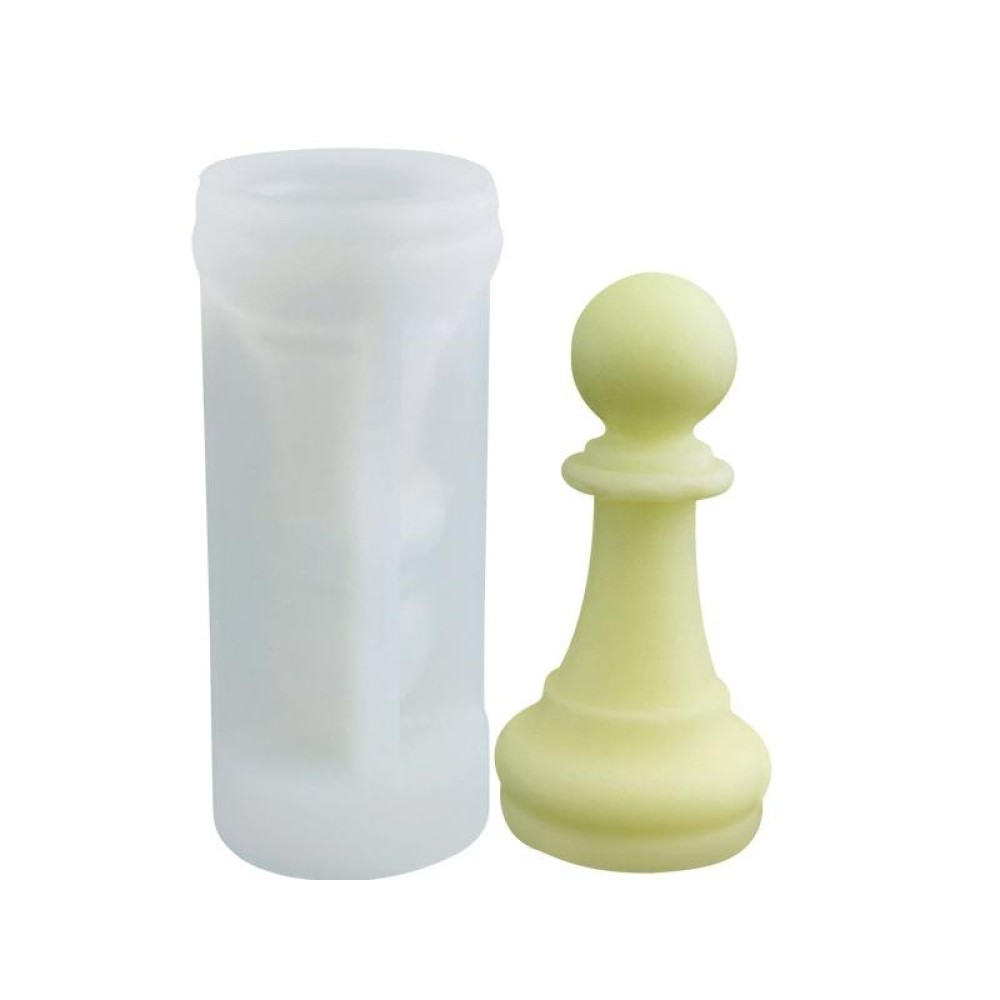 2 PCS Chess Aromatherapy Candle Silicone Mold Crystal Epoxy Mold, Specification: Pawn LZ-22