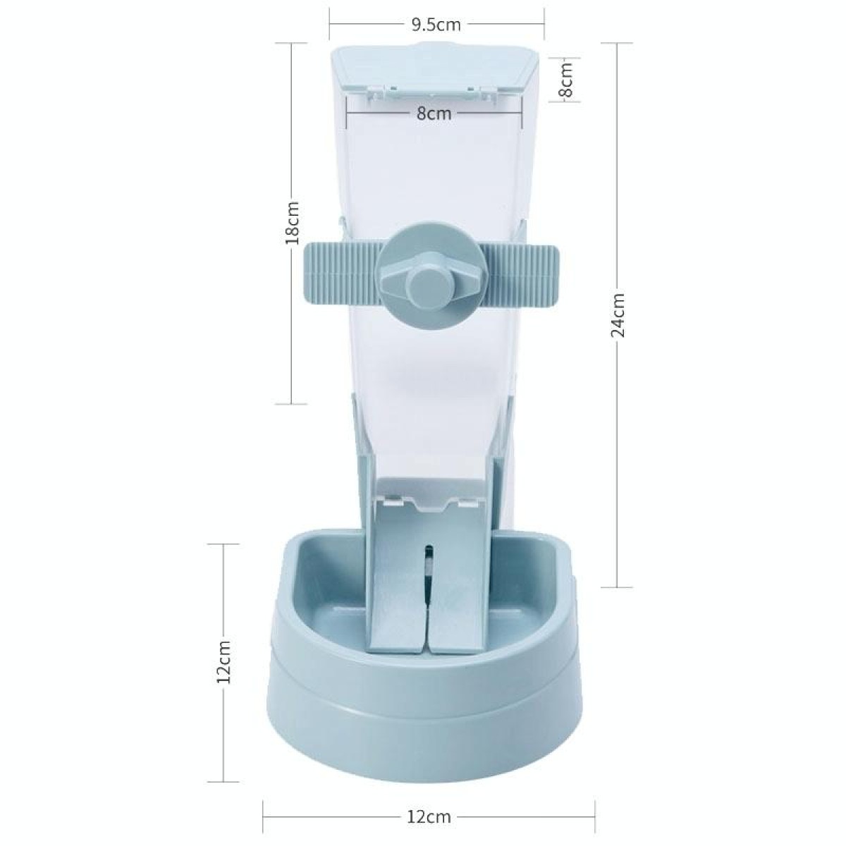 Pet Hanging Feeder Cat Automatic Drinker, Style: Feeder(Blue)