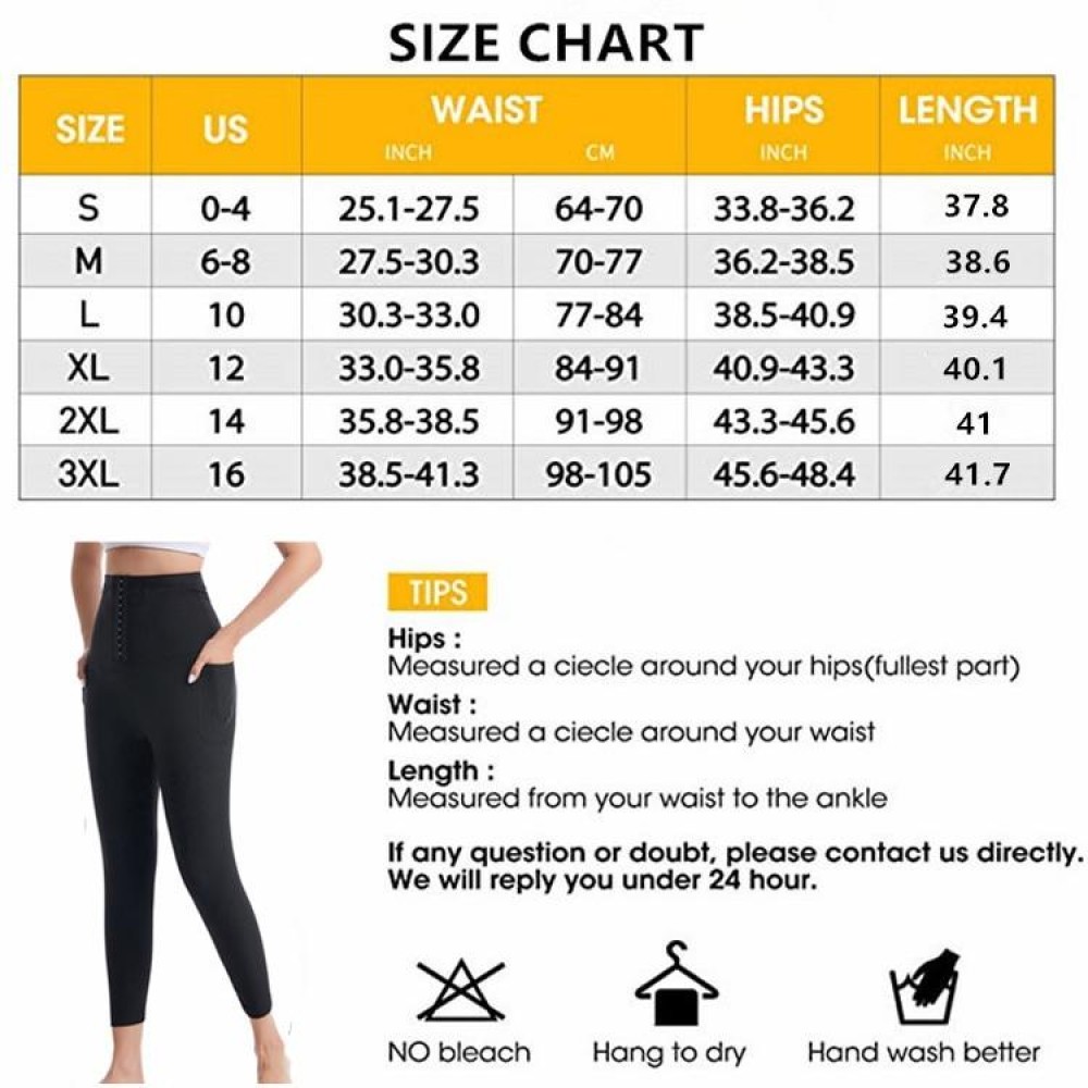 Women High Waist Breasted Hip Lifting Pants With Pocket, Color: Silver Painted 9-point, Size: S