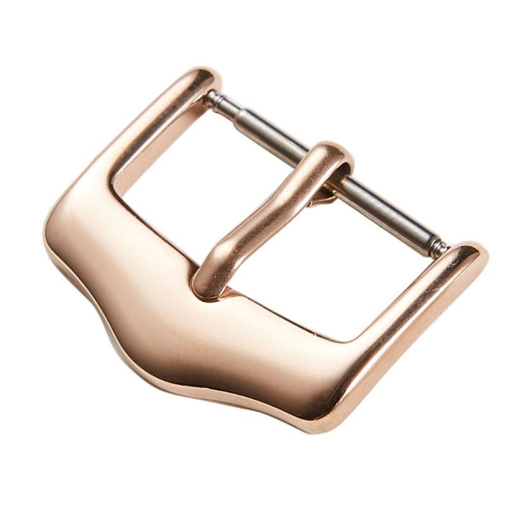 3 PCS Stainless Steel Triangle Watch Pin Buckle Watch Accessories, Color: 20mm Rose Gold