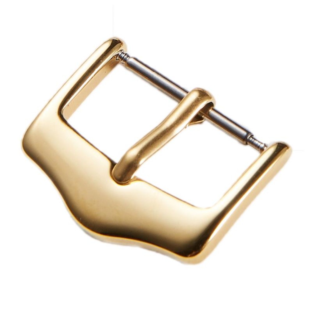 3 PCS Stainless Steel Triangle Watch Pin Buckle Watch Accessories, Color: 12mm Gold
