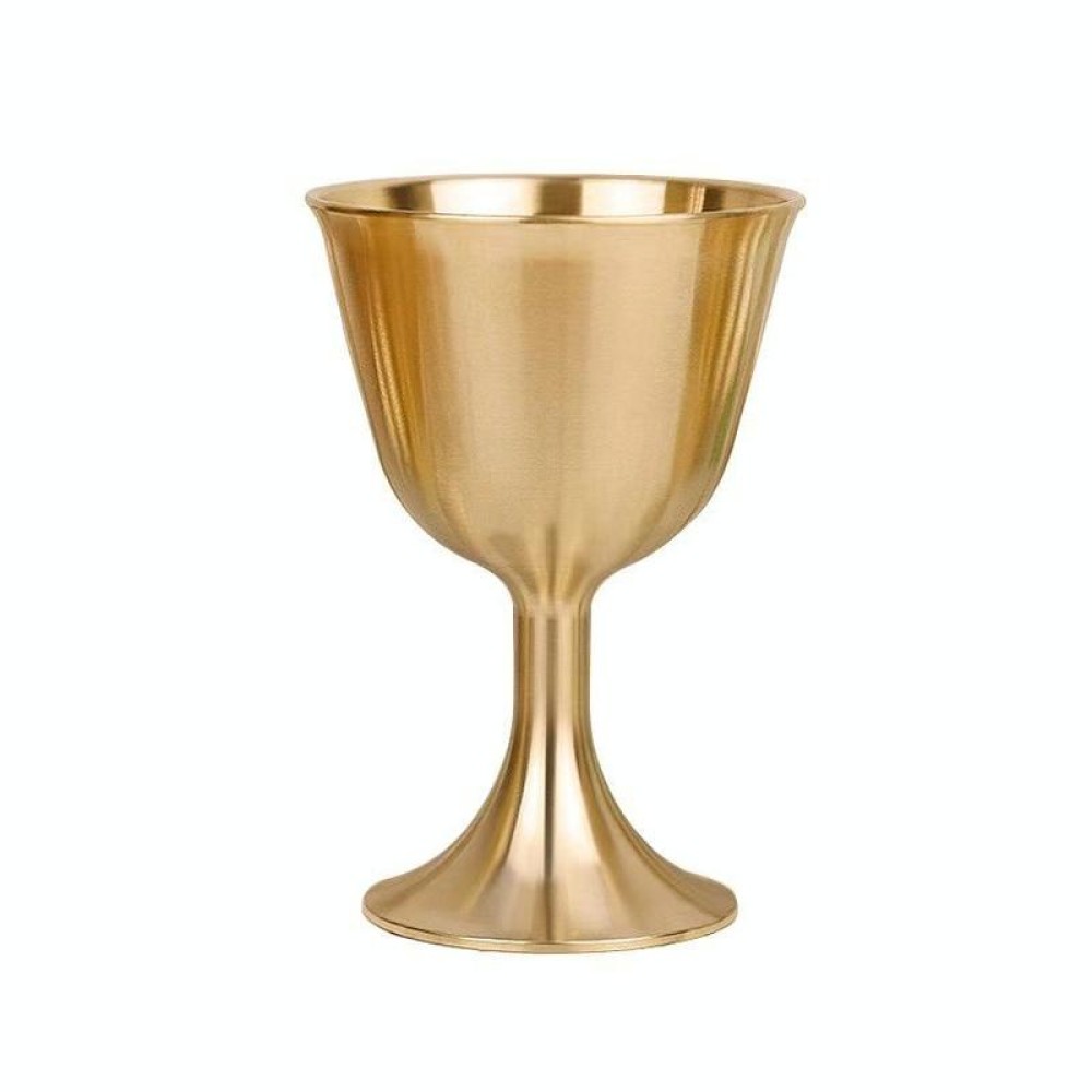 Bar Cocktail Whiskey Pure Copper Goblet, Standard sizes: Medium(Copper Color Carton Package)