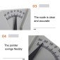 Glasses Measuring Angle Ruler Inclination Plate Protractor