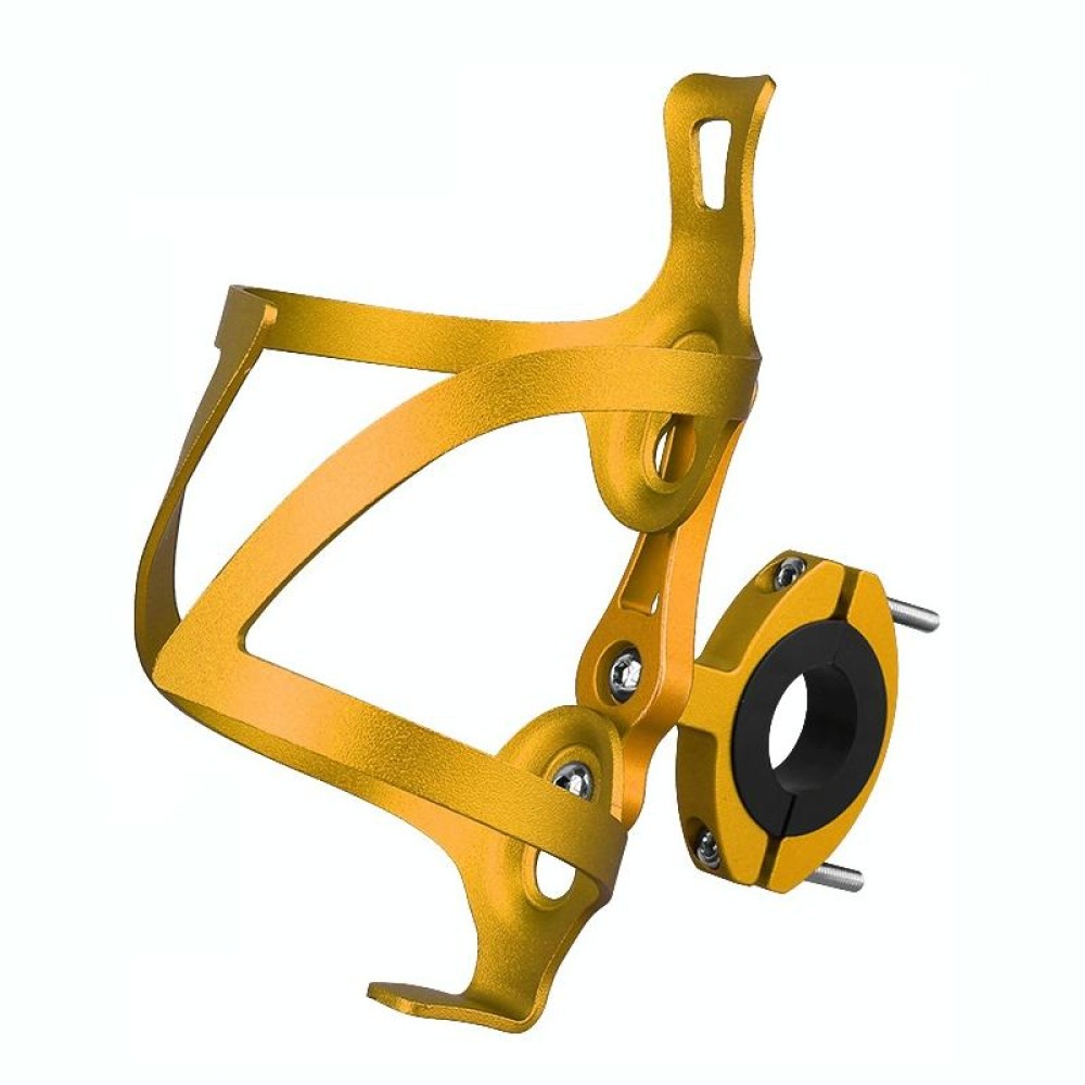 Bicycle Aluminum Alloy Kettle Frame(Gold Bilateral With Base)