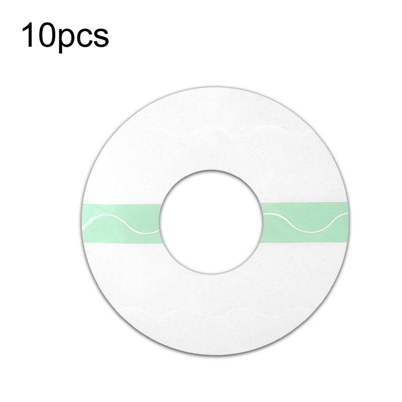10 PCS Fixed Small Sensor TPU Transparent Adhesive Patch(Round)