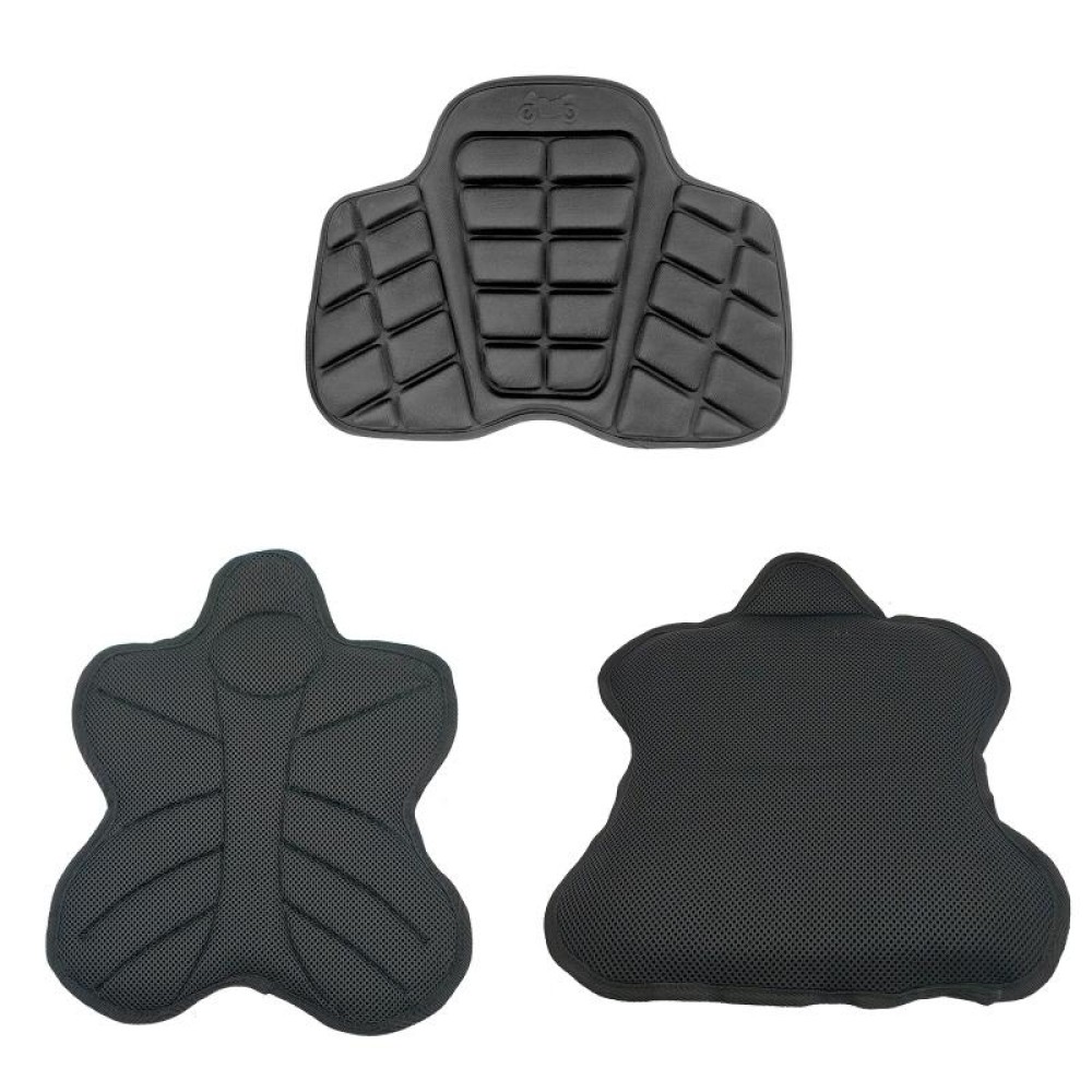 Shock Absorption Heat Insulation Breathable Motorcycle Seat Cushion, Style: Gel Type