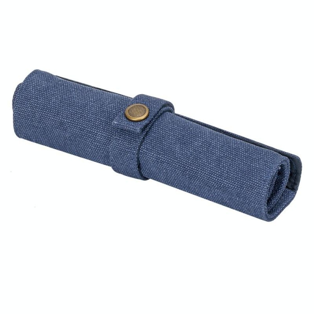Nylon Canvas Watch & Strap Portable Storage Bag(Blue)