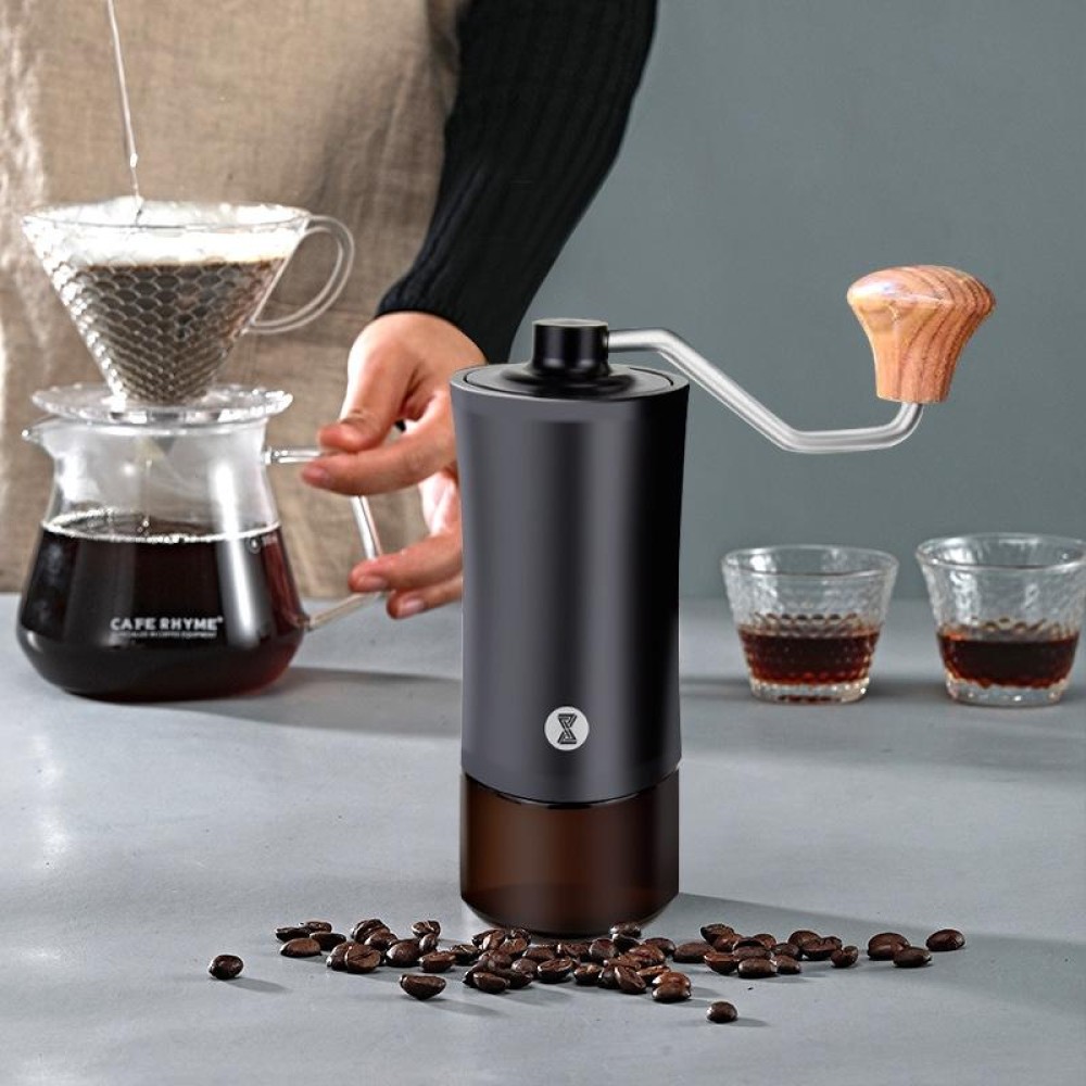 Manual Stainless Steel Core Dual Shaft Hand Crank Coffee Bean Grinder