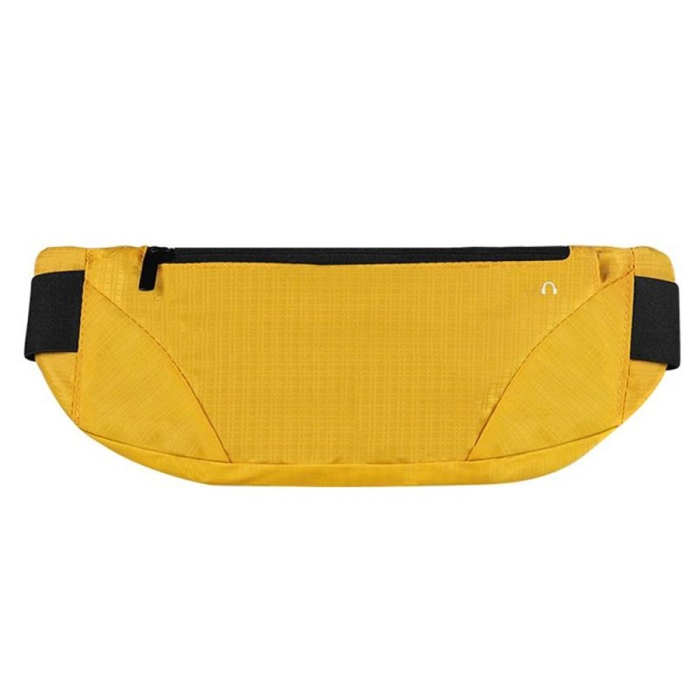 Outdoor Sports Running Ultra-light Large-capacity Close-fitting Phone Waist Bag(Yellow)
